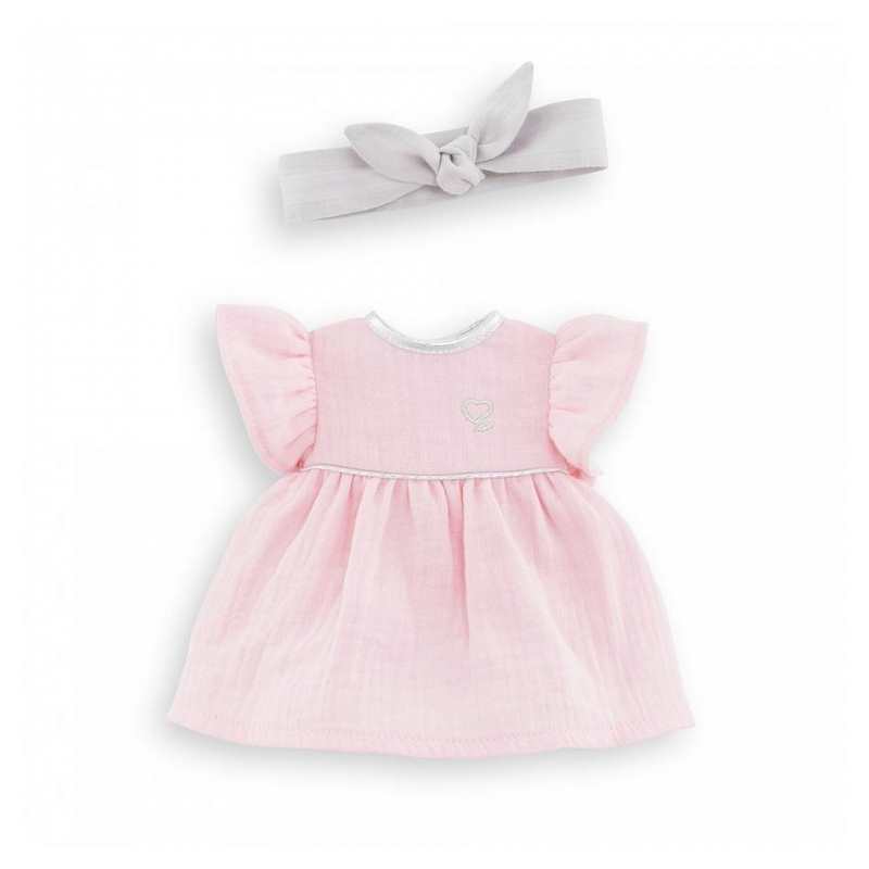 Robe et bandeau pour poupée