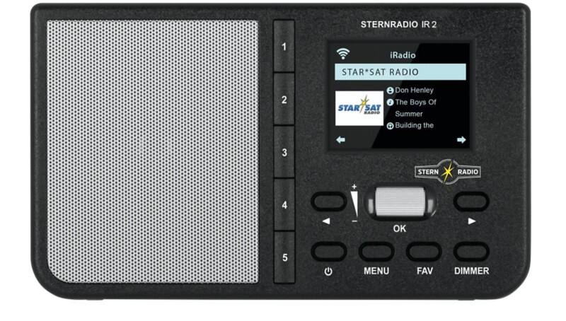 TechniSat Radio Sternradio IR 2 Schwarz