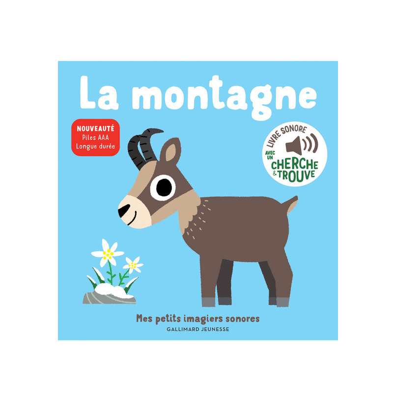 Livre sonore La montagne - Gallimard Jeunesse