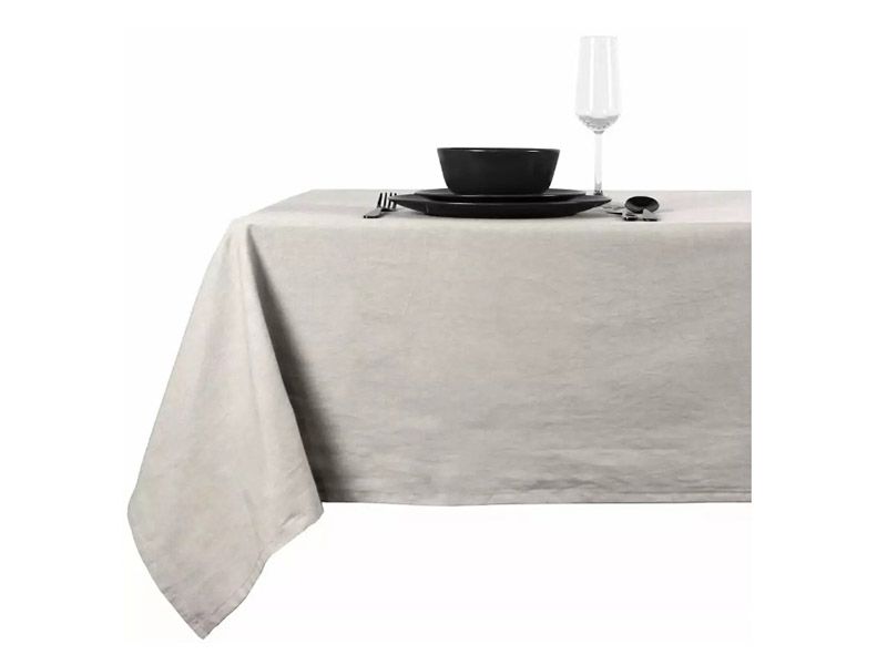 Unique Living Trix Grey 150x200 cm Tischdecke