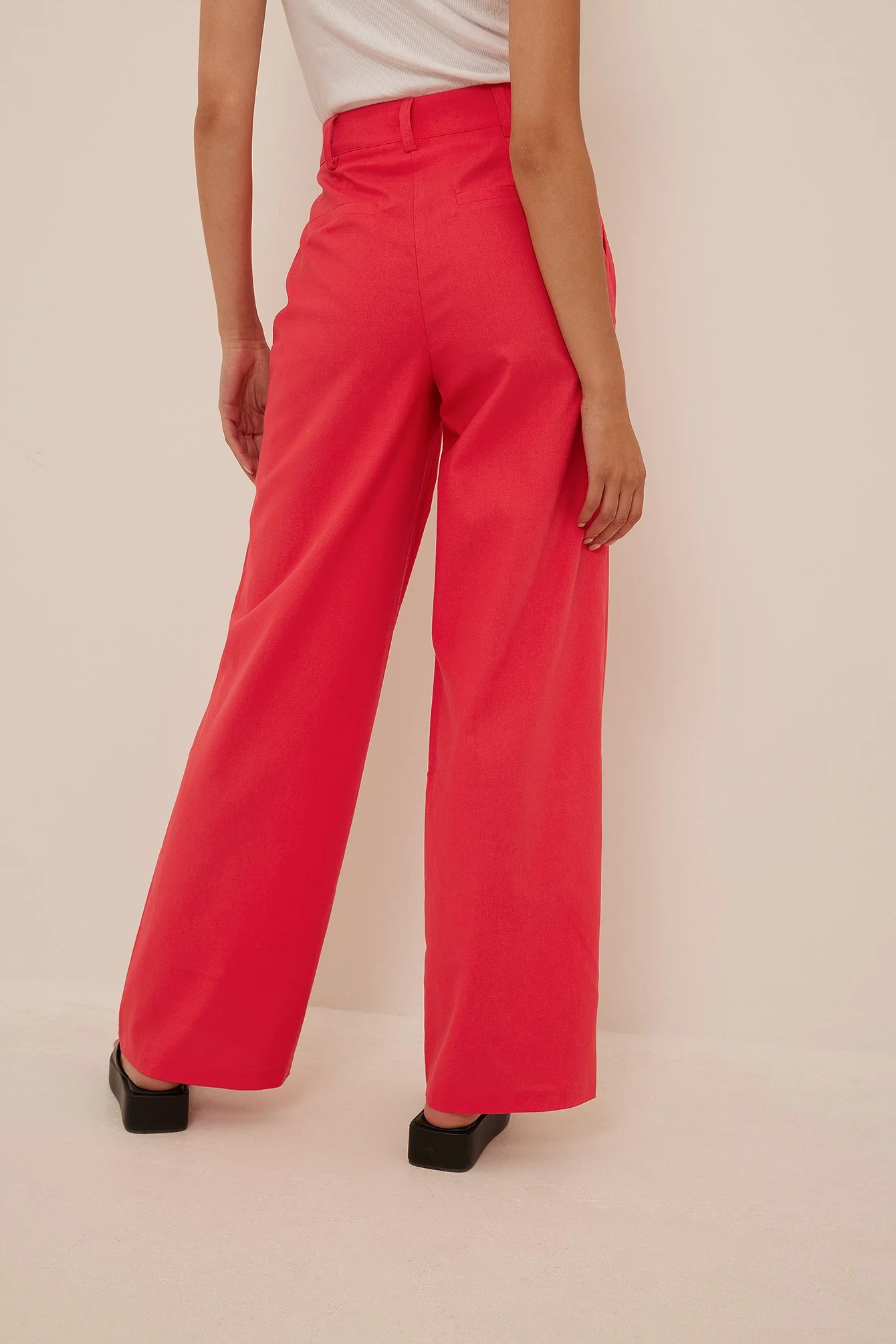 Lässige Hose aus Leinenmischung