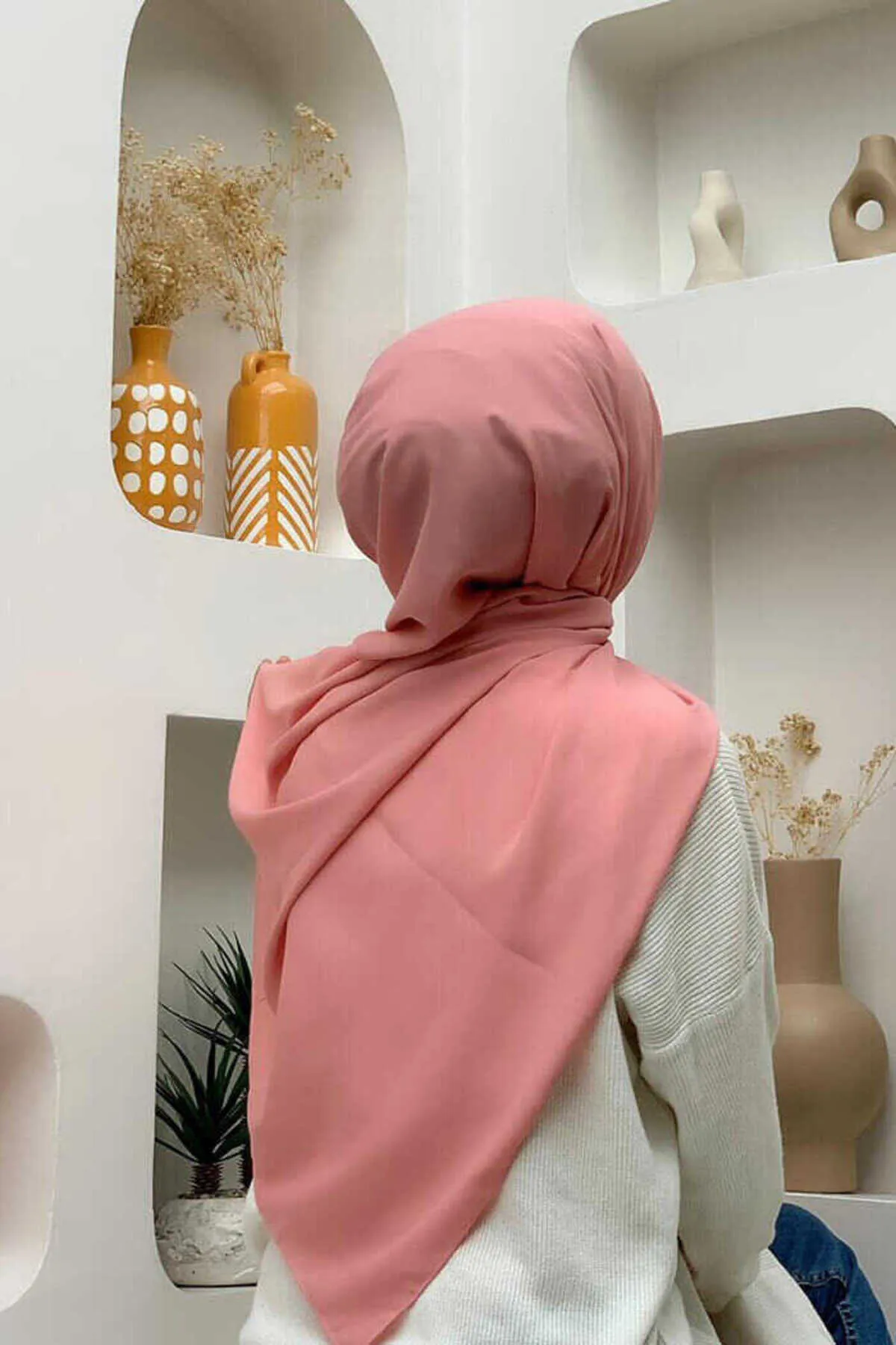 Bym Fashion  2025 Cwin Shawl Powder