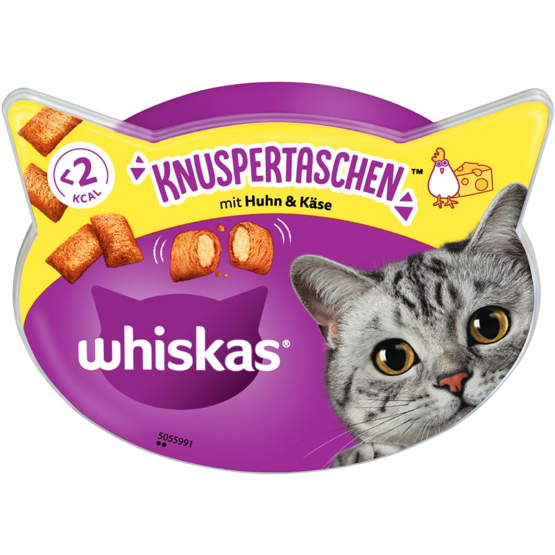 Sparpaket Whiskas Knuspertaschen 8 x 60 g zu TOP-Preisen | bitiba