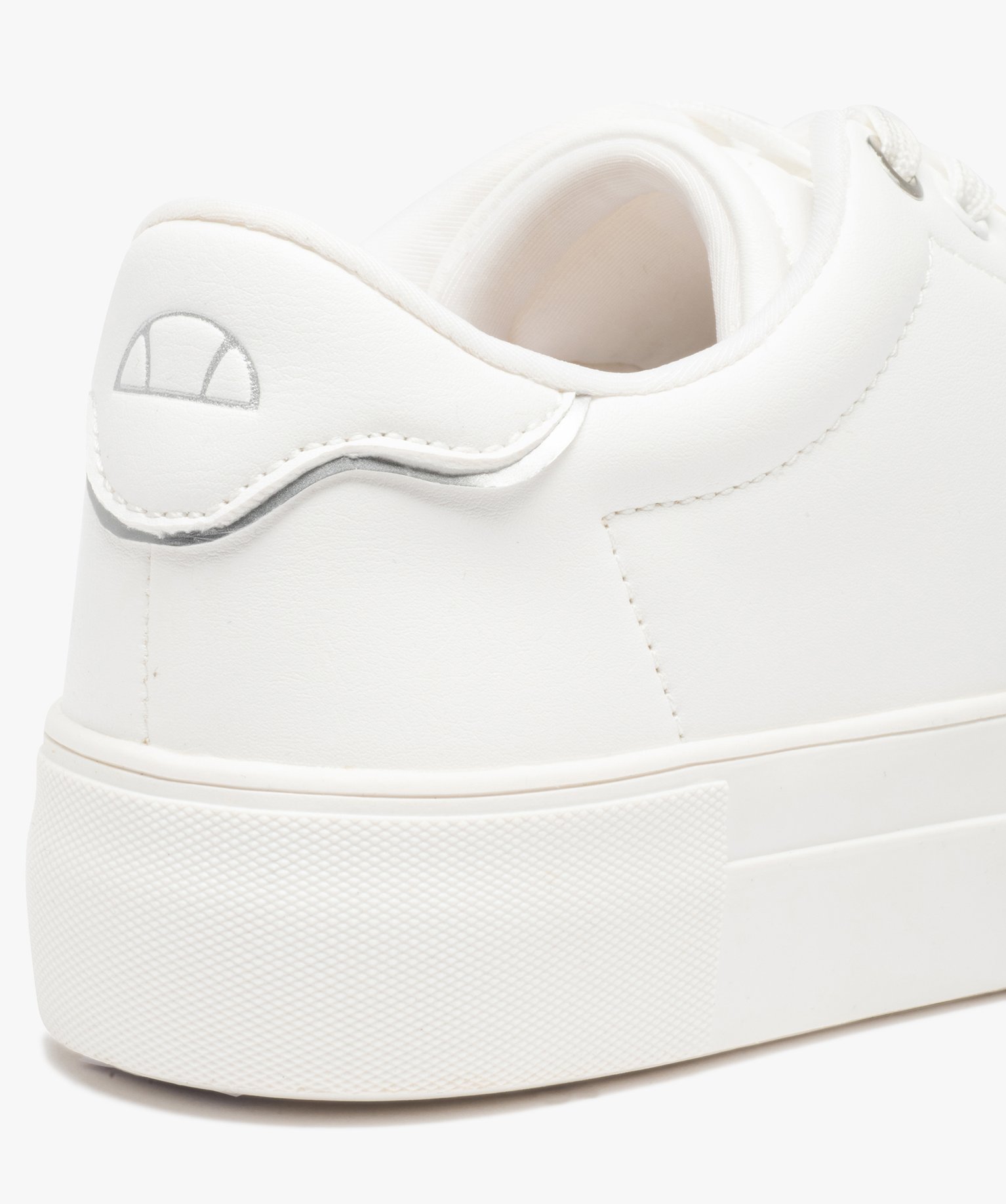 Tennis femme unies à lacets – Ellesse Virgin blanc | GEMO