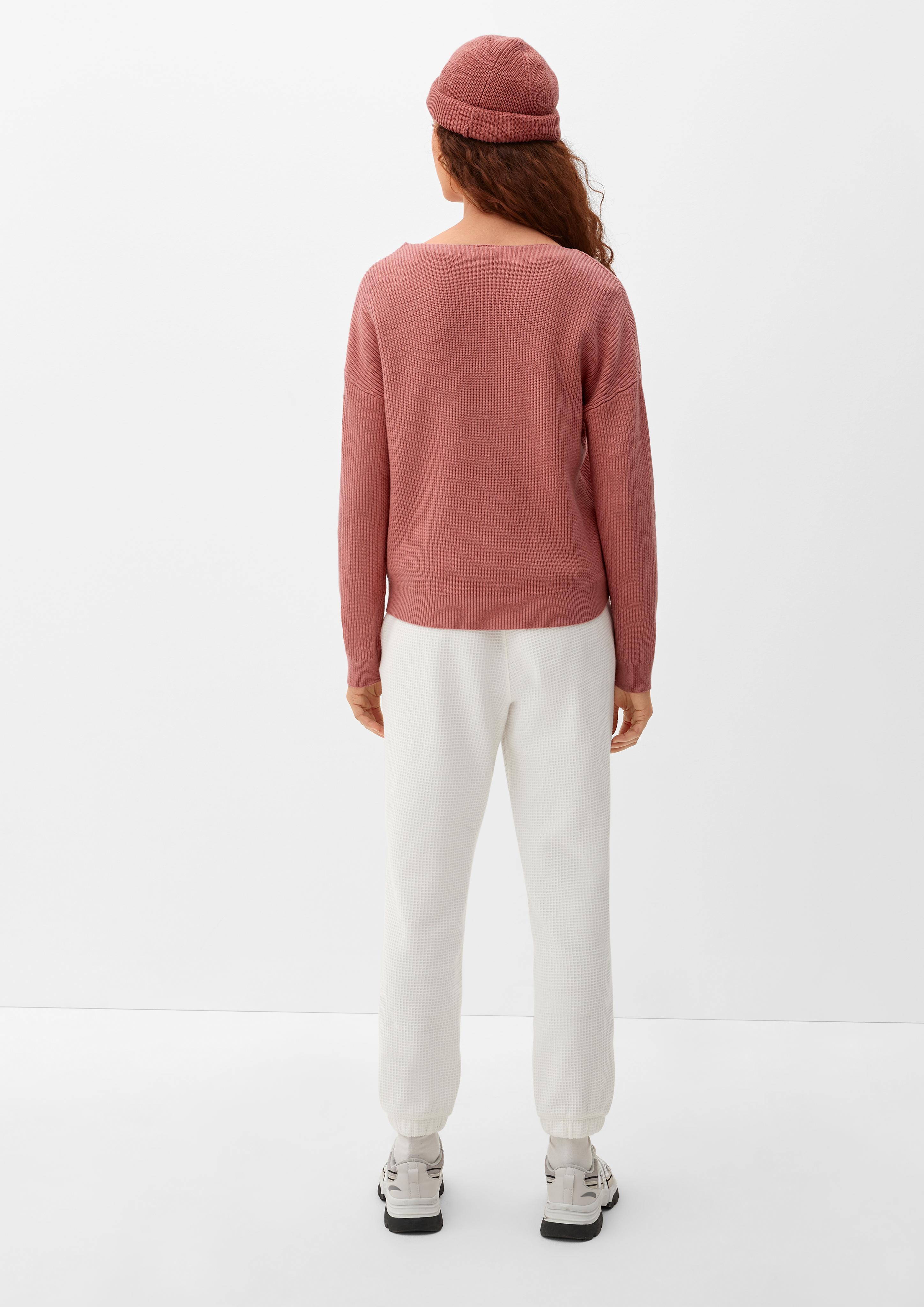 Strickpullover aus Viskosemix  2124656-2068