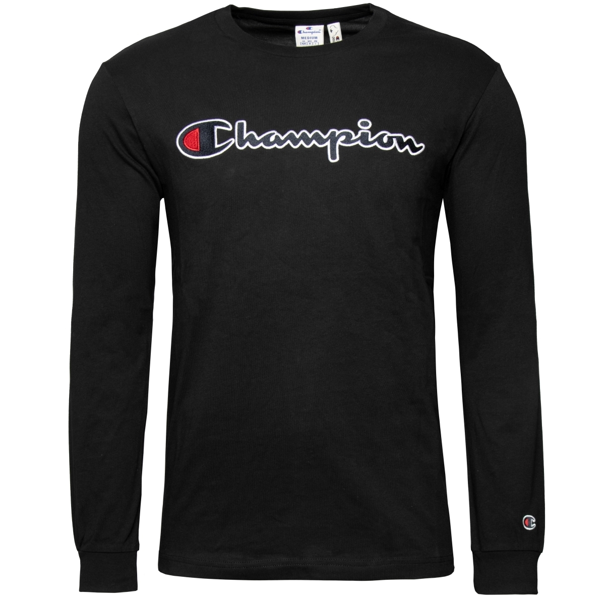 Champion Crewneck Langarmshirt schwarz