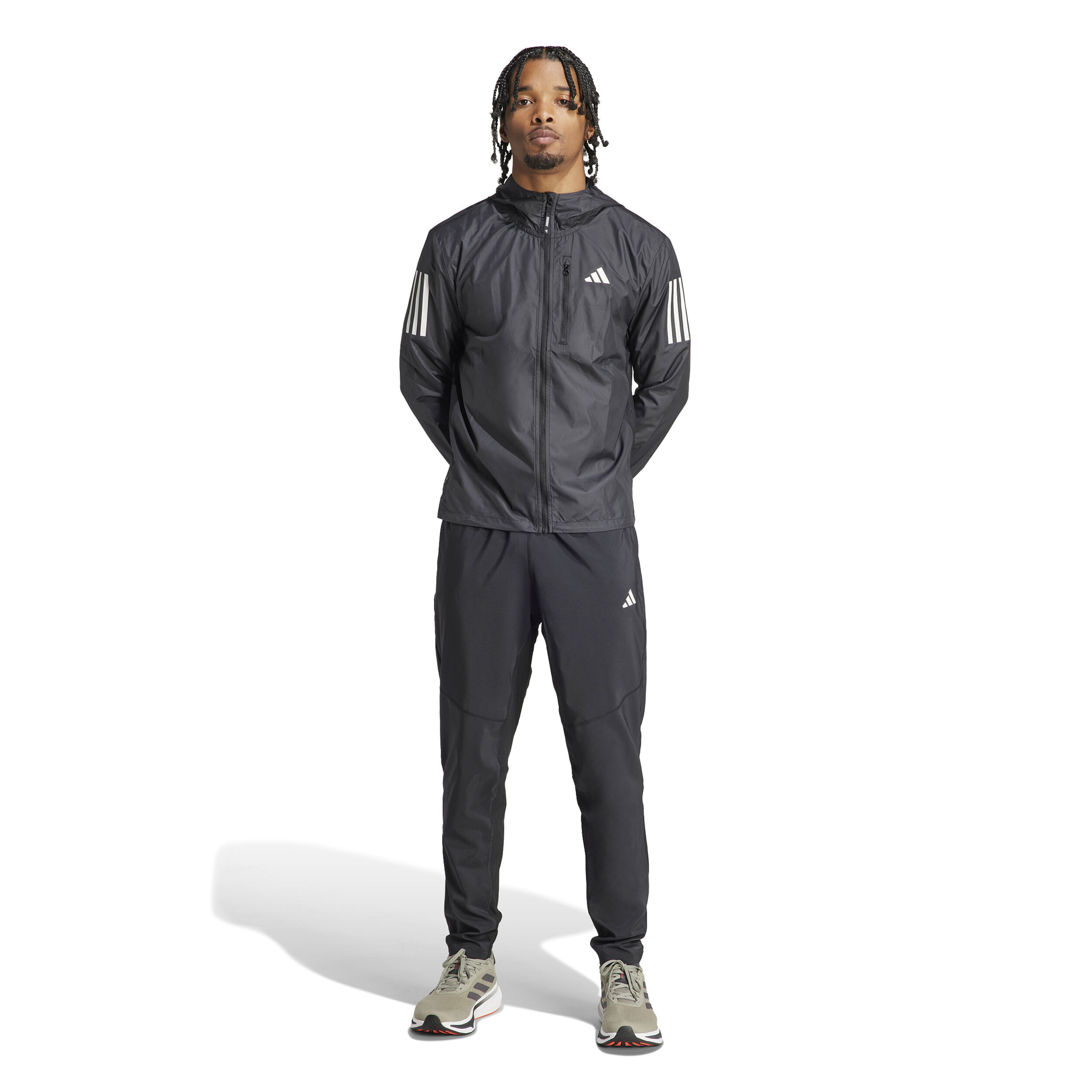 Own The Run B Laufhose Herren - Schwarz