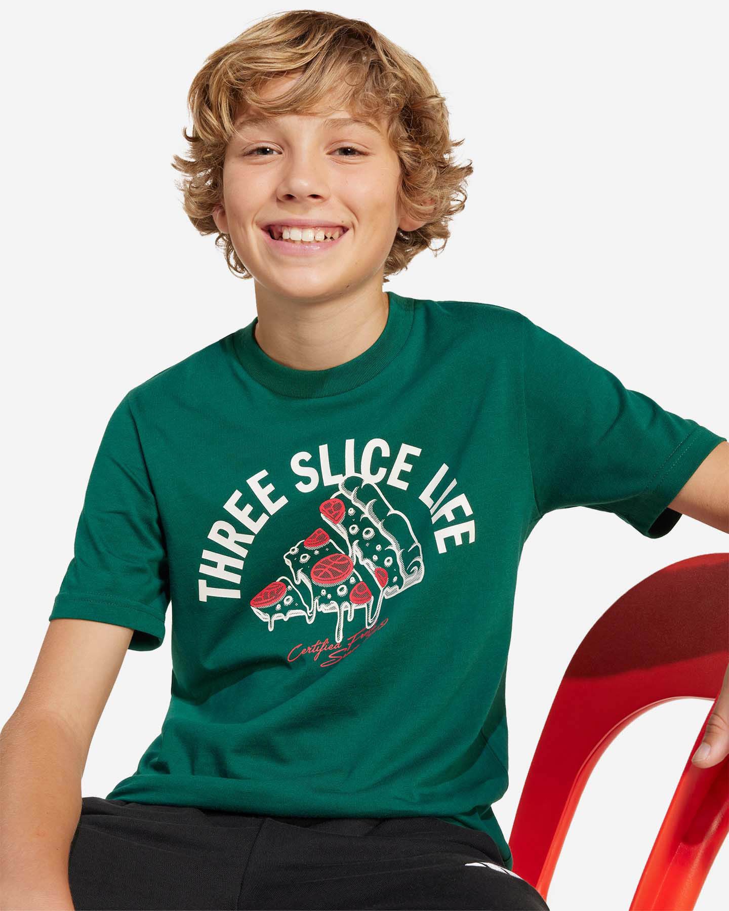 Koszulka Adidas Pizza Logo Jr JI6676