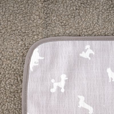 Nomad Tales Blush wasserfeste Kuscheldecke Taupe