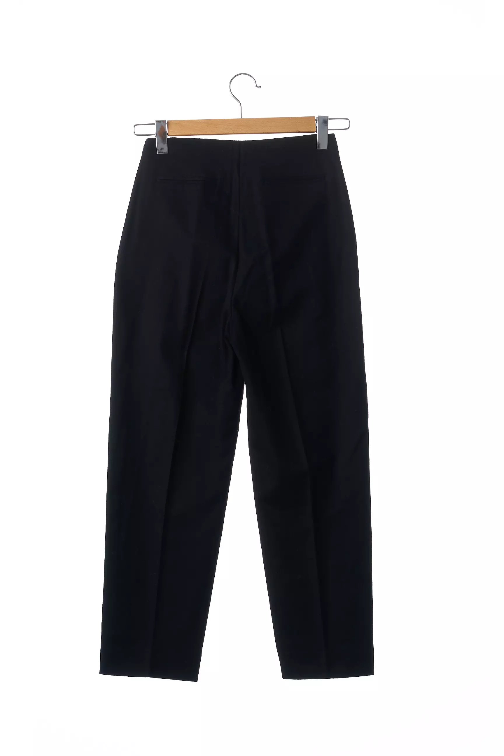 La Mattina Pantalons Droits Femme couleur noir