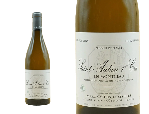 Marc Colin et Fils Saint-Aubin 1er Cru En Montceau 2021 Bourgogne Saint Aubin 1er Cru