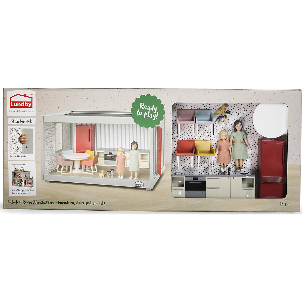 Lundby Puppenhaus Starter-Set, komplett