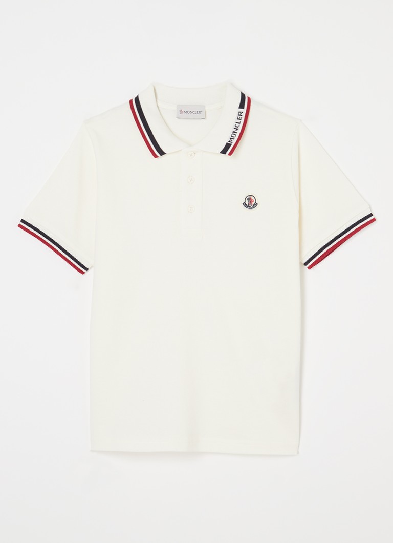Moncler Regular fit polo izgatavots no kokvilnas piqué