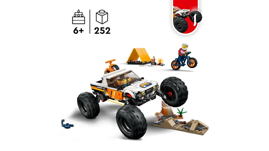 LEGO City 60387 Offroad Abenteuer