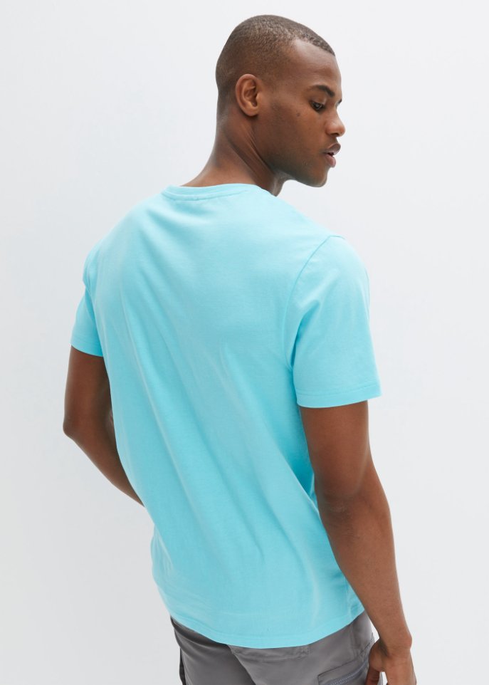 T-Shirt mit Komfortschnitt und Fotodruck