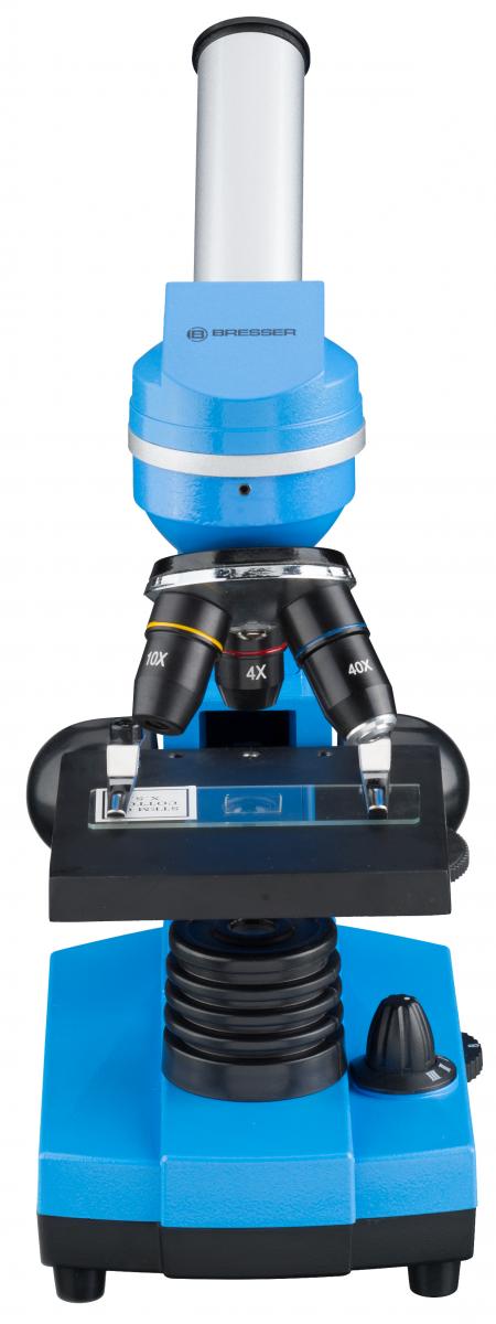 Bresser Junior Schülermikroskop BIOLUX SEL blau