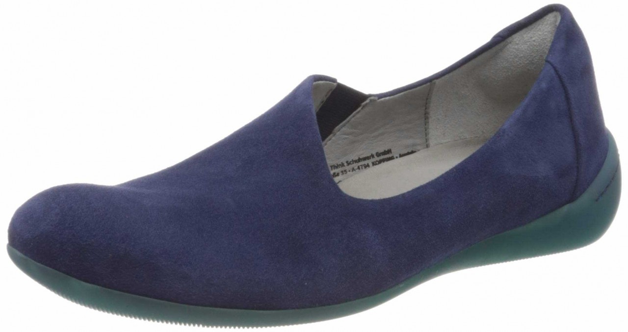 THINK Klassische Slipper blau