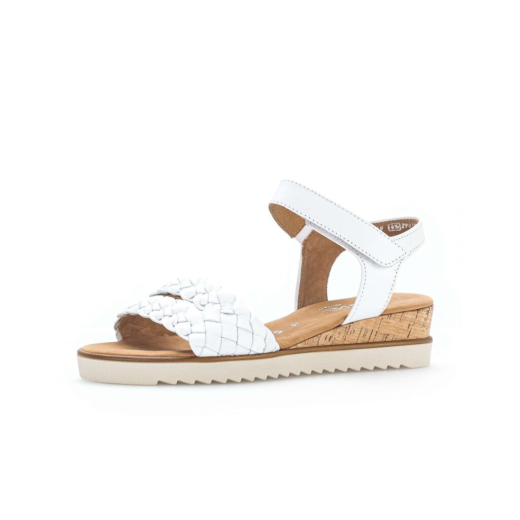 Gabor comfort Keilsandalette weiß