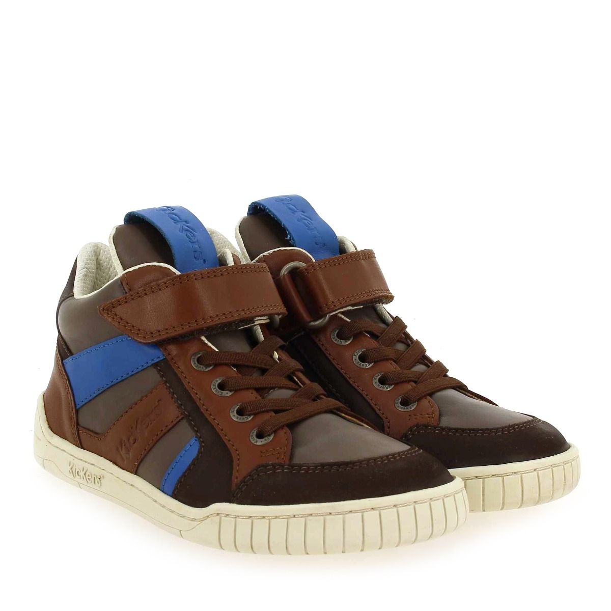 Kickers  WINCKY  - Marron Bleu