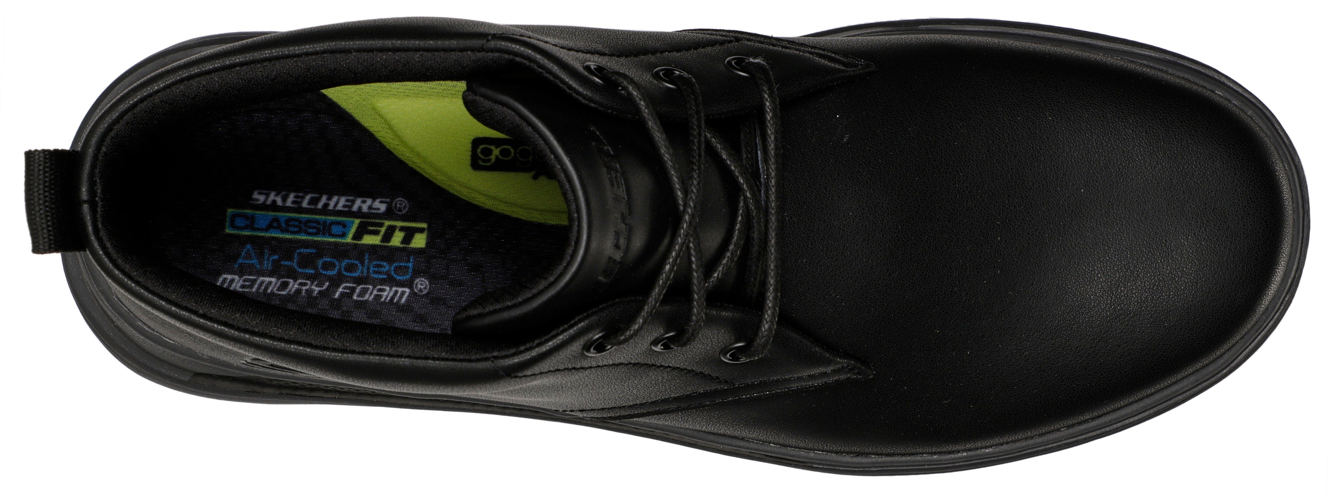 Skechers PROVEN-YERMO Schnürboots in glänzender Optik