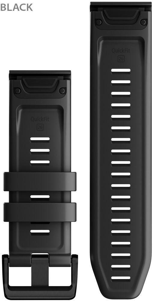 Garmin Fenix 7X Quickfit® Silikon Armband 26 mm kaufen | Bike-Discount