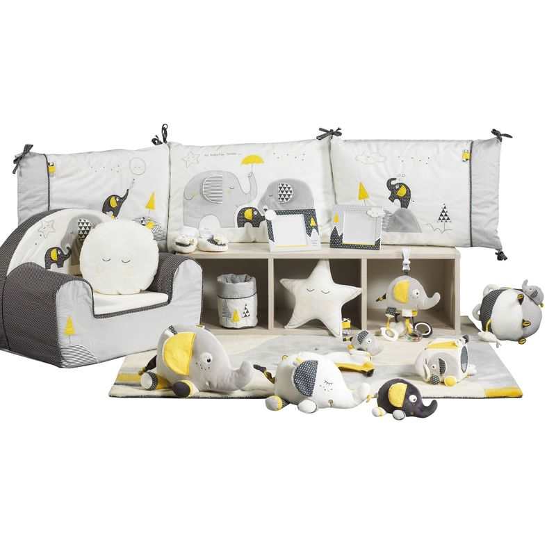 Tour de lit bébé déhoussable Babyfan