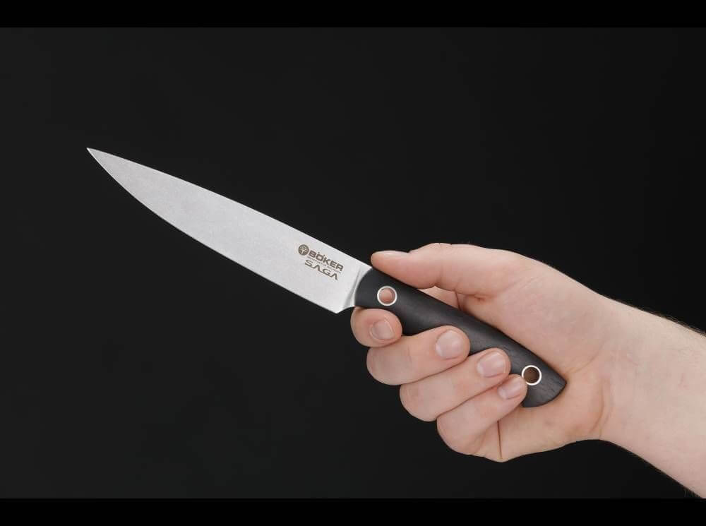 Saga Allzweckmesser Grenadill