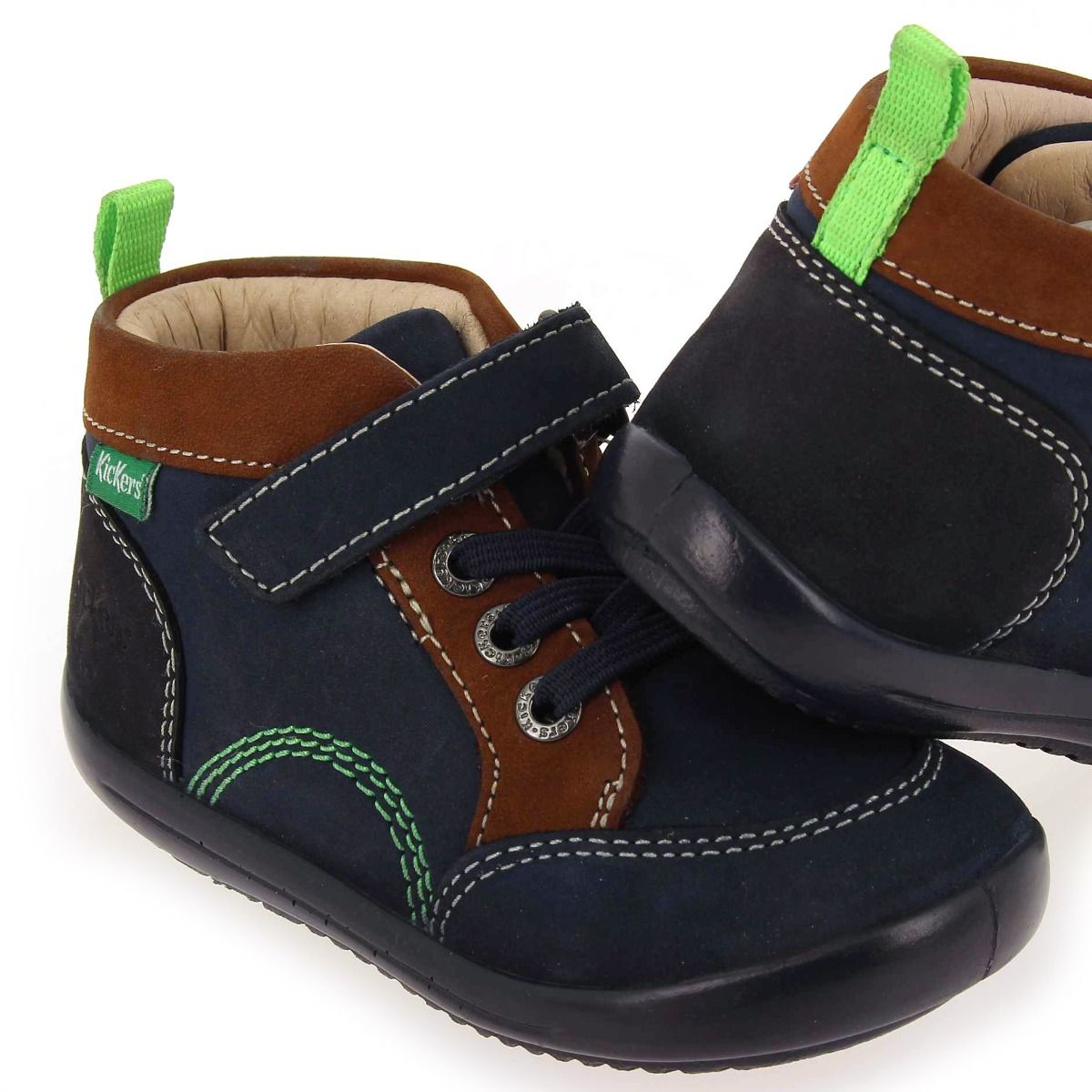 Kickers  KINOE H21 - Marine marron