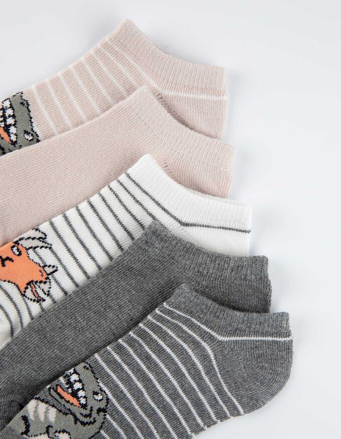 Sneakersocken - 5er-Pack