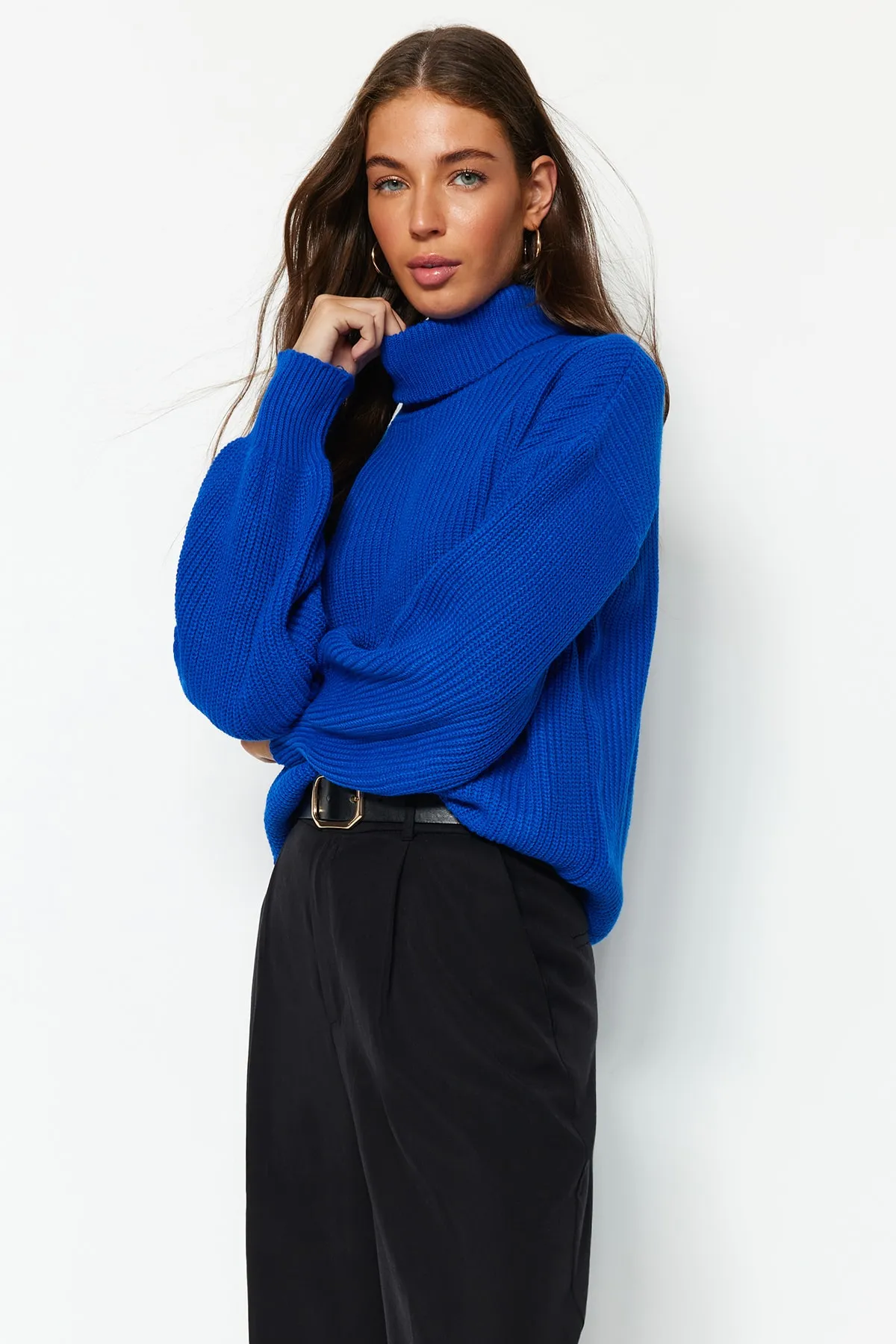 Trendyol Collection  Saks Strickpullover TWOAW23KZ0041