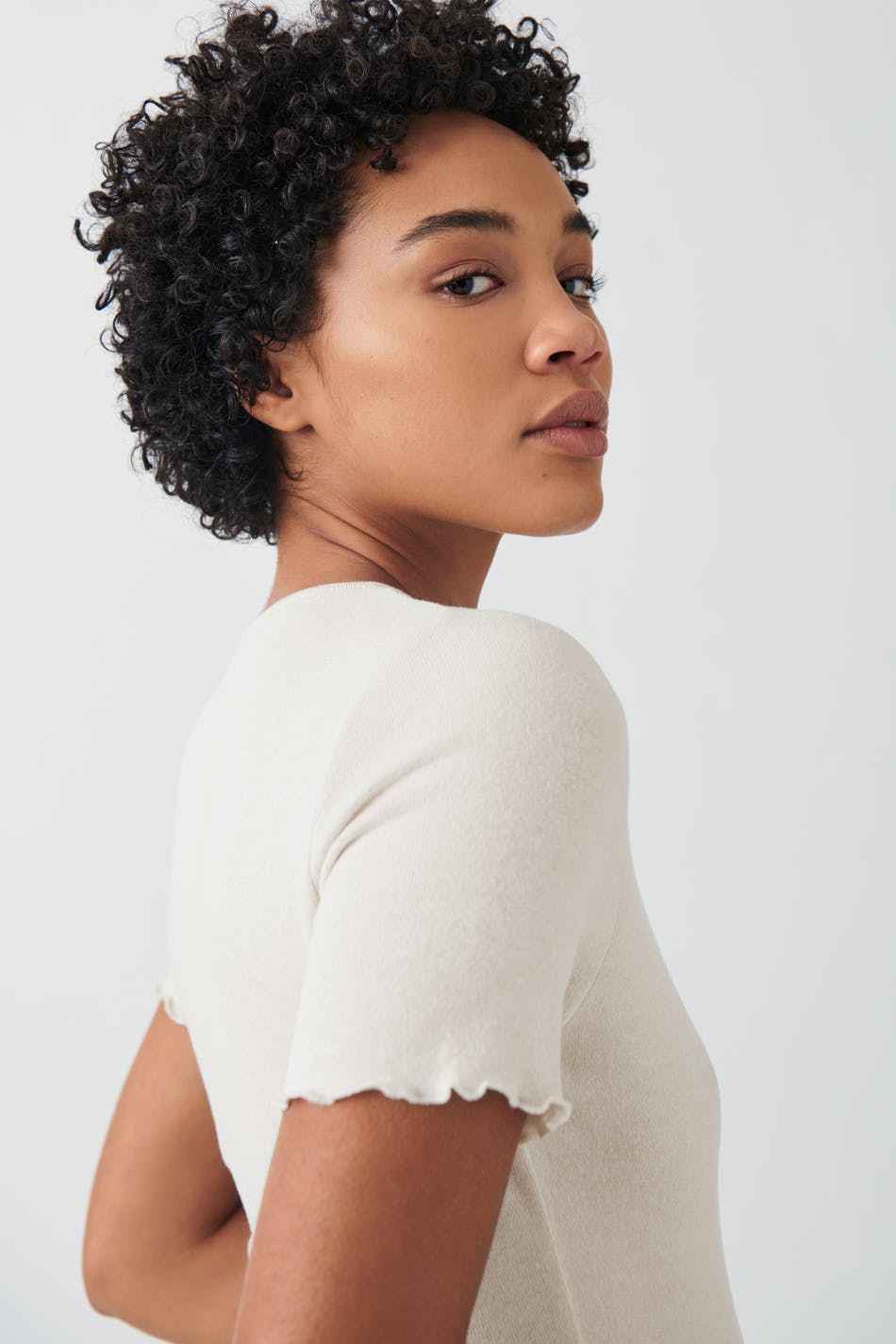 Cute short sleeve homewear top