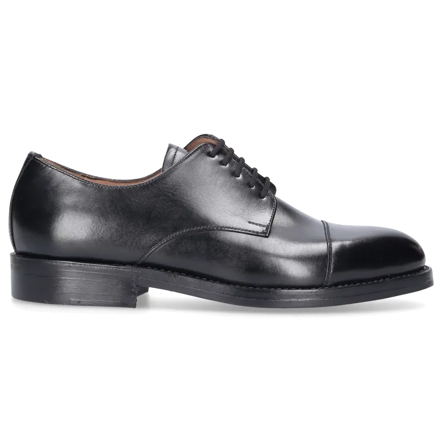 Heinrich Dinkelacker - Businessschuhe Derby 6022 1045 Kalbsleder - schwarz