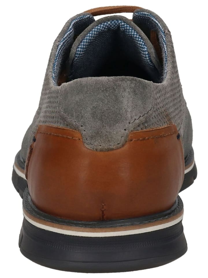 Bugatti Businessschuhe in Grau günstig kaufen