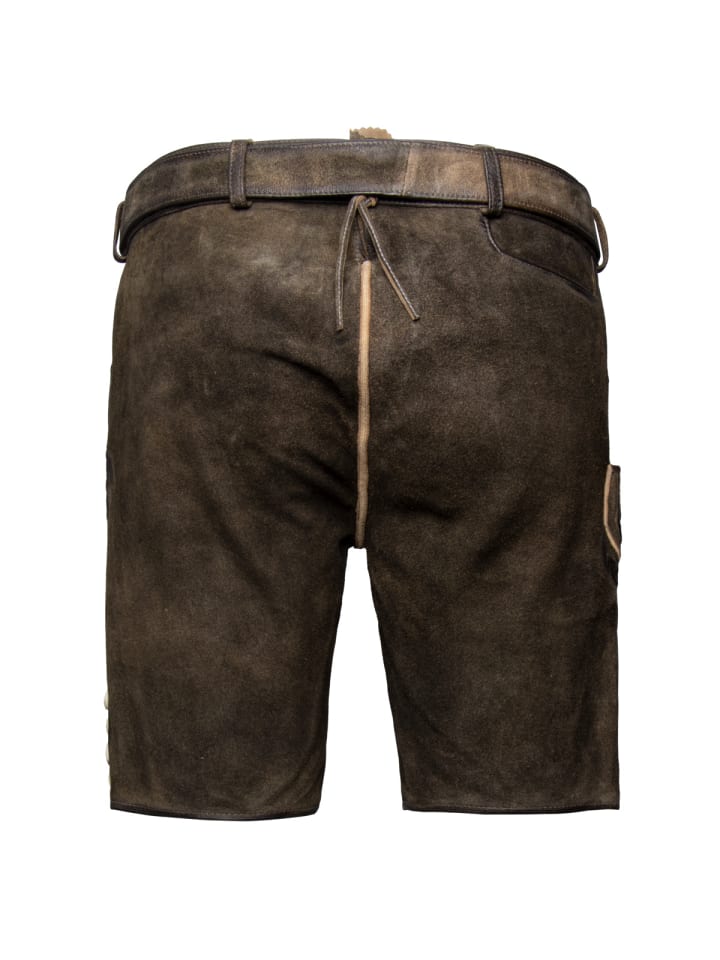 Spieth & Wensky Lederhose Wayen in braun günstig kaufen