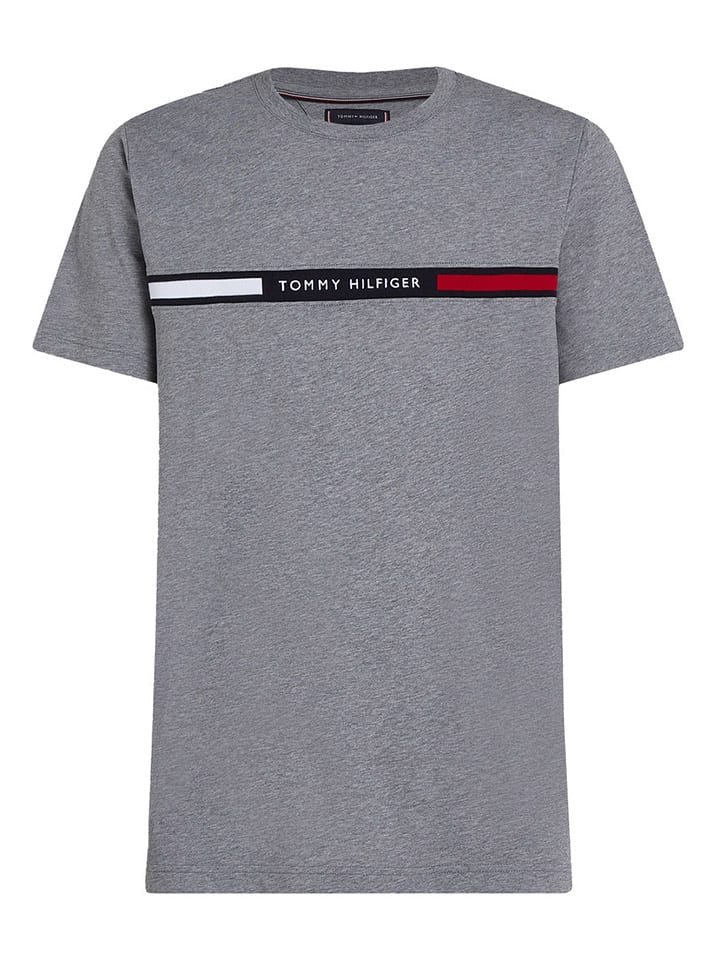 Tommy Hilfiger Shirt in Grau günstig kaufen