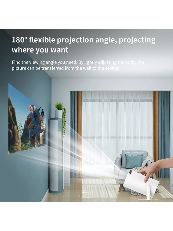 SmartCase 4K-Projektor in Weiß günstig kaufen onesize