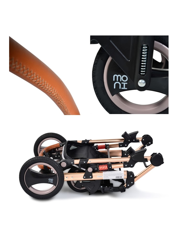 Moni Kinderwagen Gala in schwarz günstig kaufen onesize
