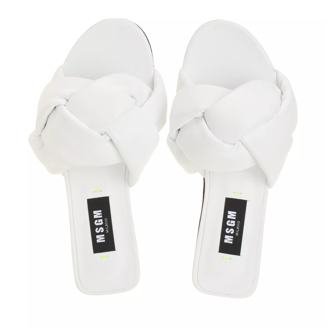 MSGM Pantoletten weiss Slide
