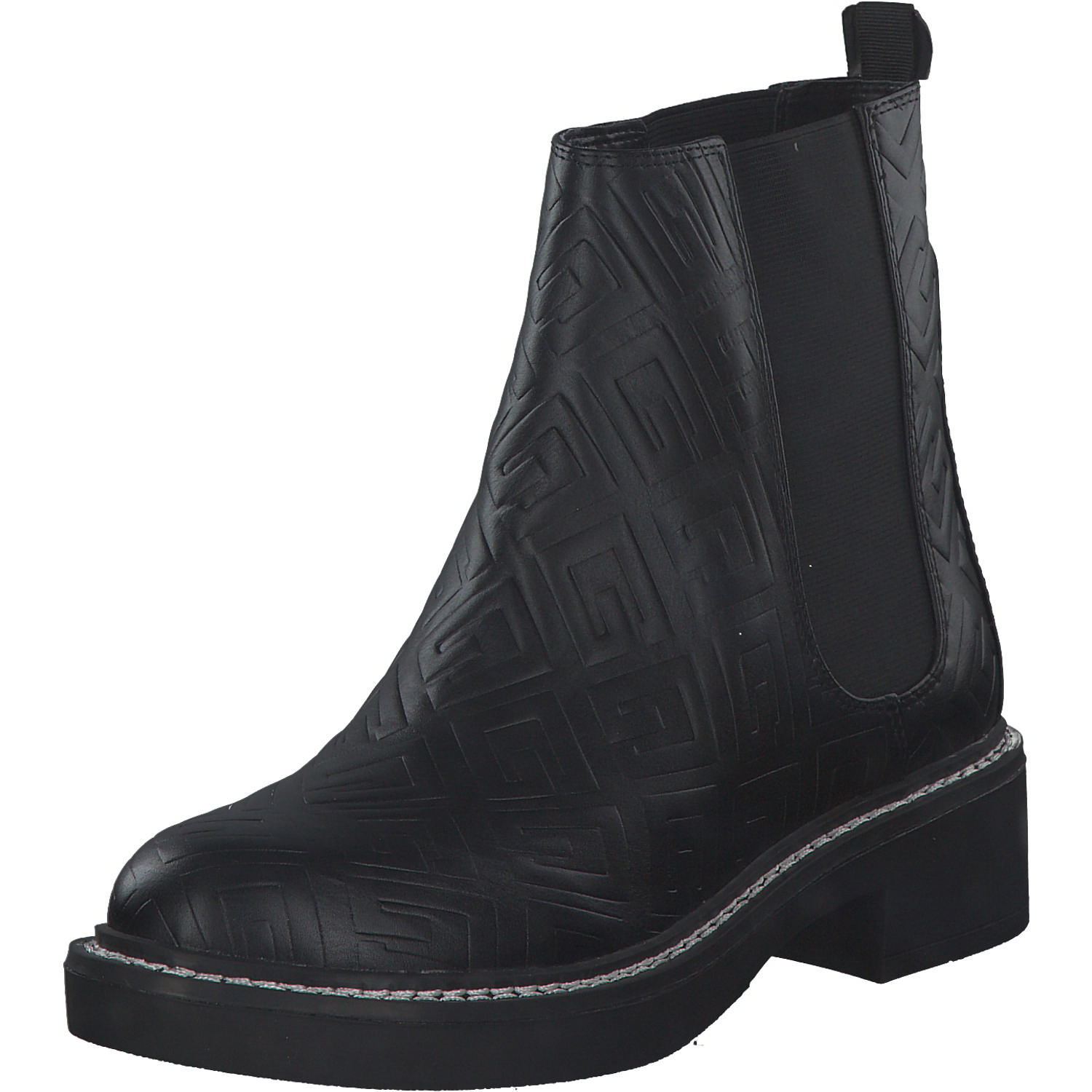 Guess Odysse FL8TAF, Chelsea Boots, Damen, black