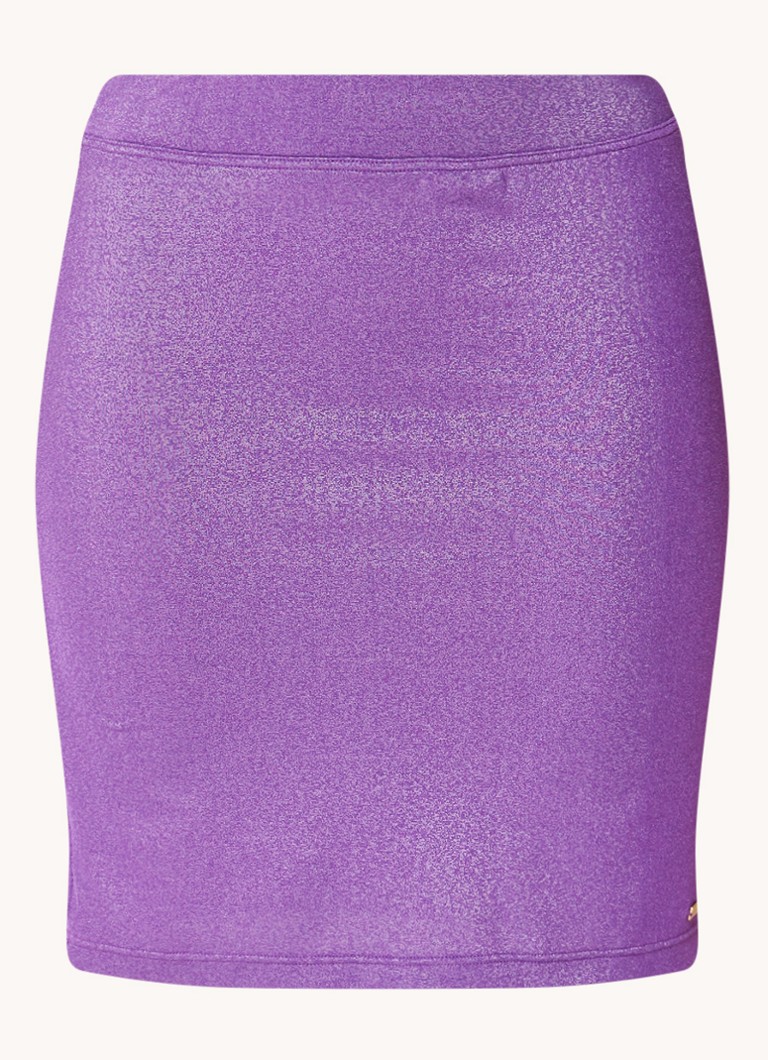 Sam Friday mini pludmales svārki ar lureksu