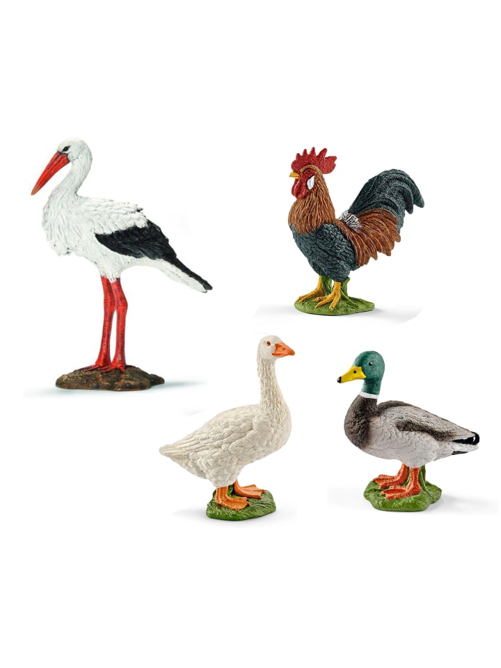 Schleich Tierfiguren - Bauernhof-Set mit 20 Tieren in bunt günstig kaufen onesize