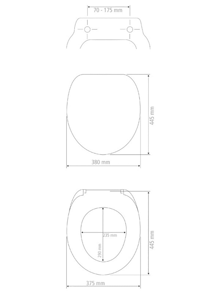 Wenko Absenkautomatik-WC-Sitz 