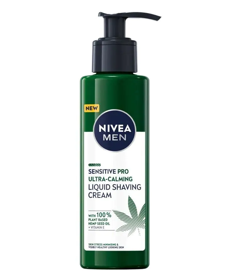 „Nivea Men Sensitive Pro“ itin raminantis skystas skutimosi kremas