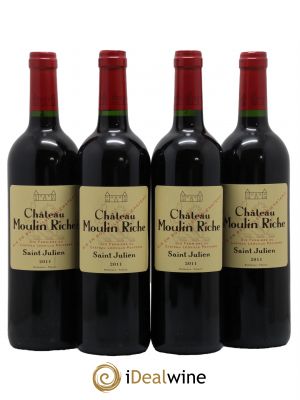 Château Moulin Riche  2011 - Lot de 4 Bouteilles