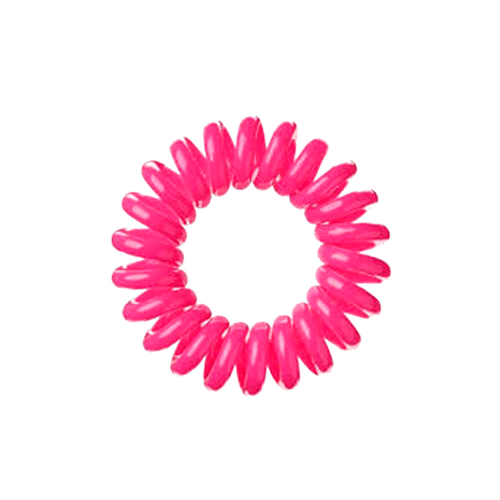 Dessata Black Fushia Elastiques à cheveux spirales