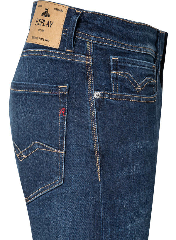 Replay, Jeans Rocco, Comfort Fit, Baumwoll-Stretch, indigo