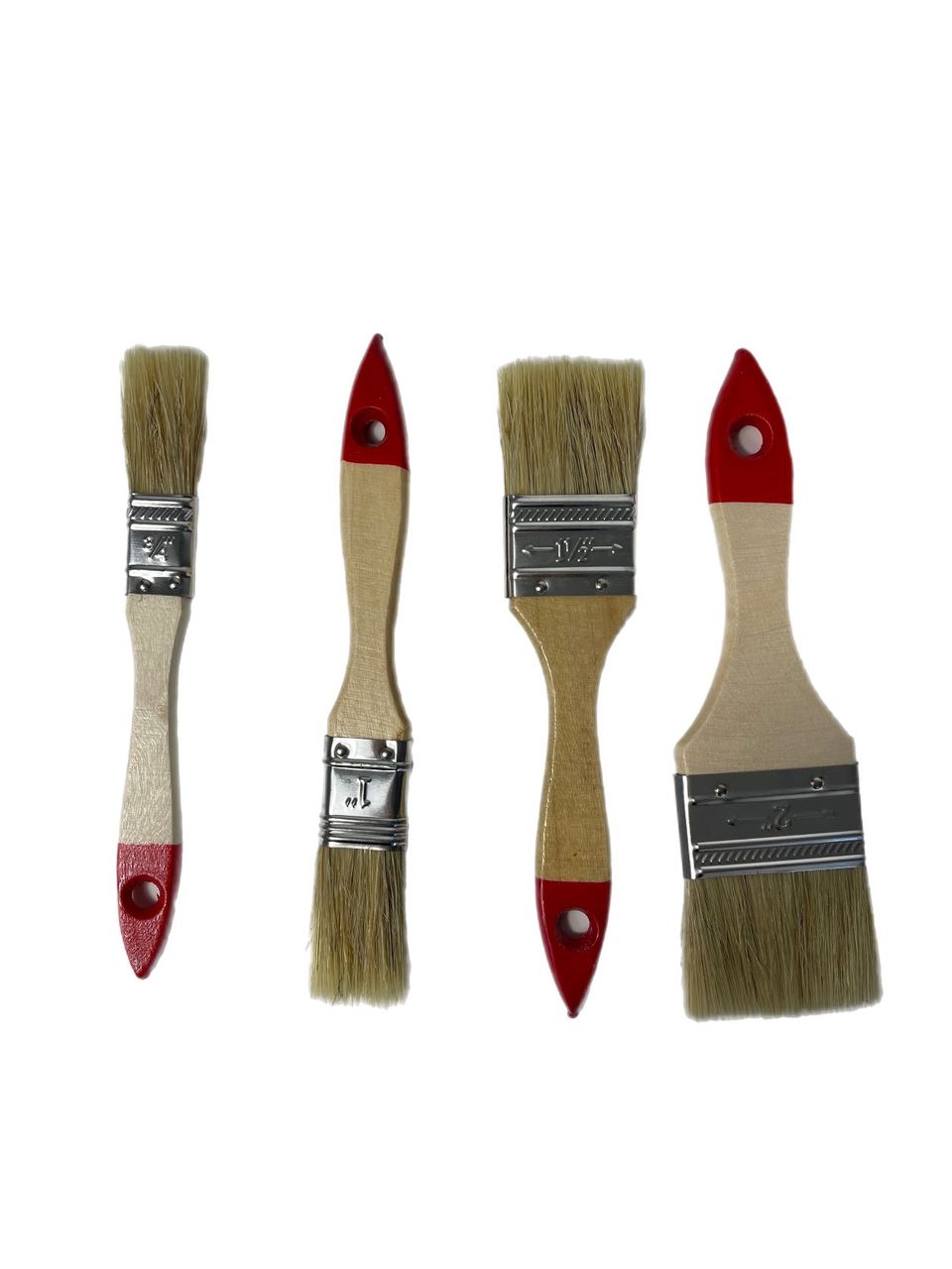 Vago-Tools Flachpinsel 48 tlg Set Flachpinsel 20/25/38/50 mm Lasurpinsel