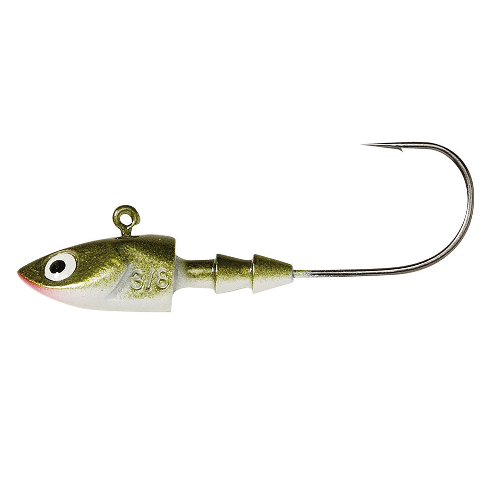Berkley Deep Jig 10g Jig Heads, H3/0 (x3)
