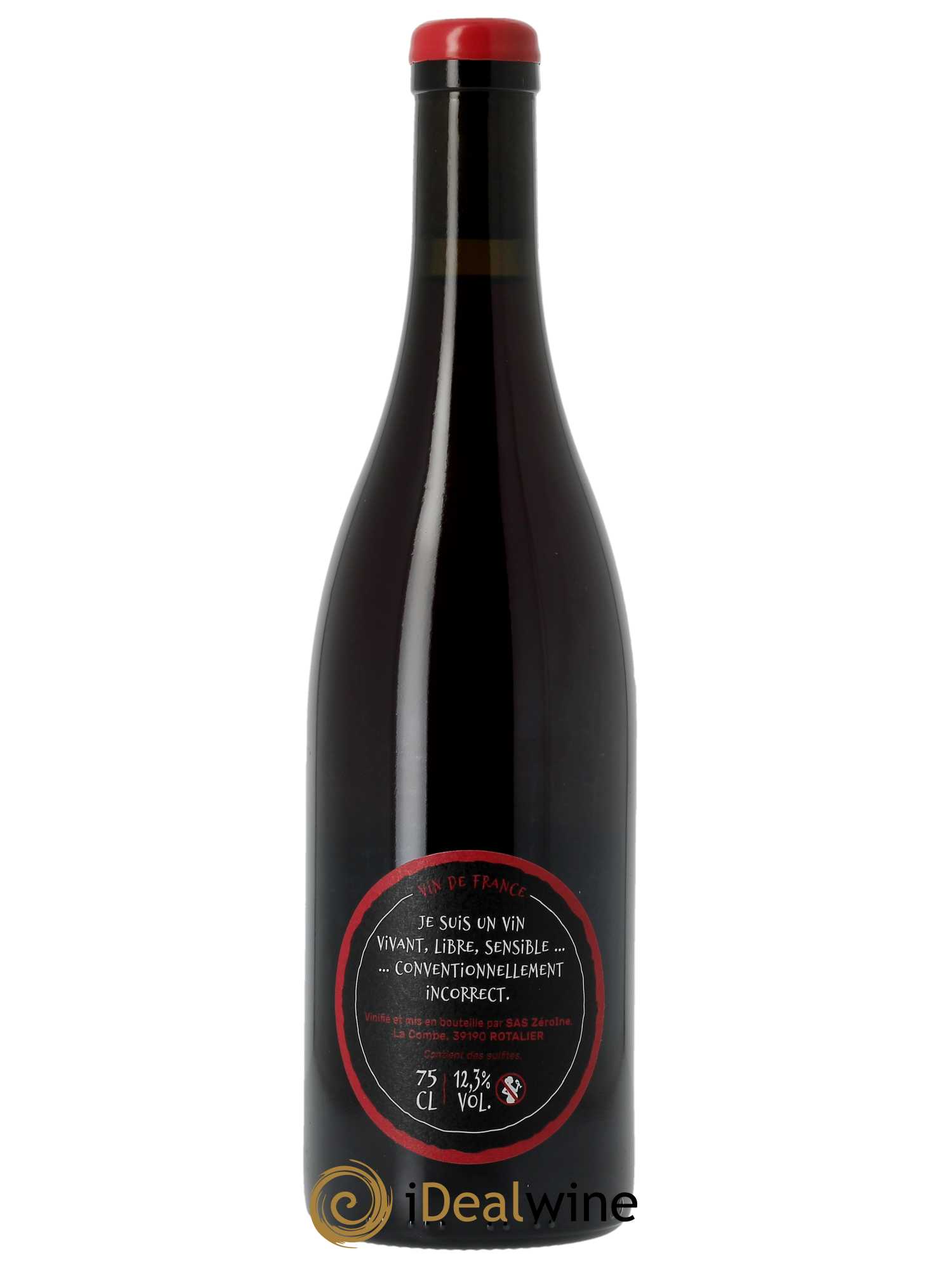 Vin de France Gacha Zeroine  2019 - Lot de 1 Bouteille