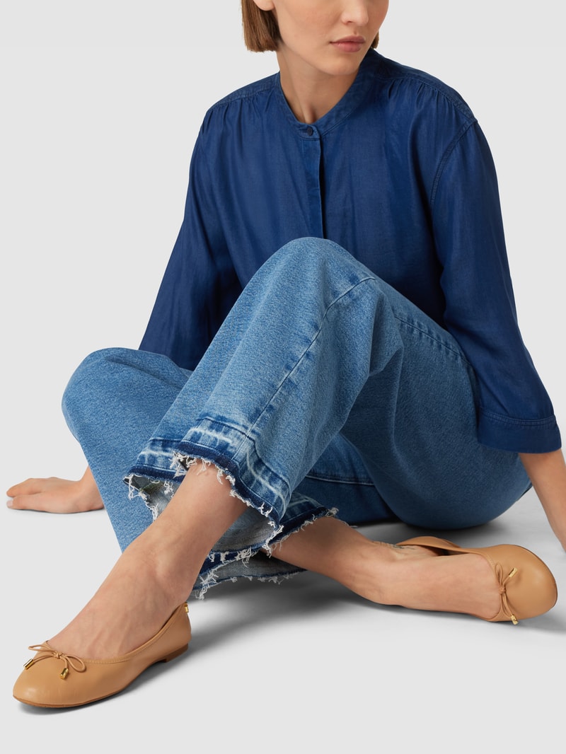 Ballerinas aus Leder Modell 'JAYNA' in camel